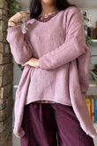 Big Softie Archie Slouch Knit Dusky Rose